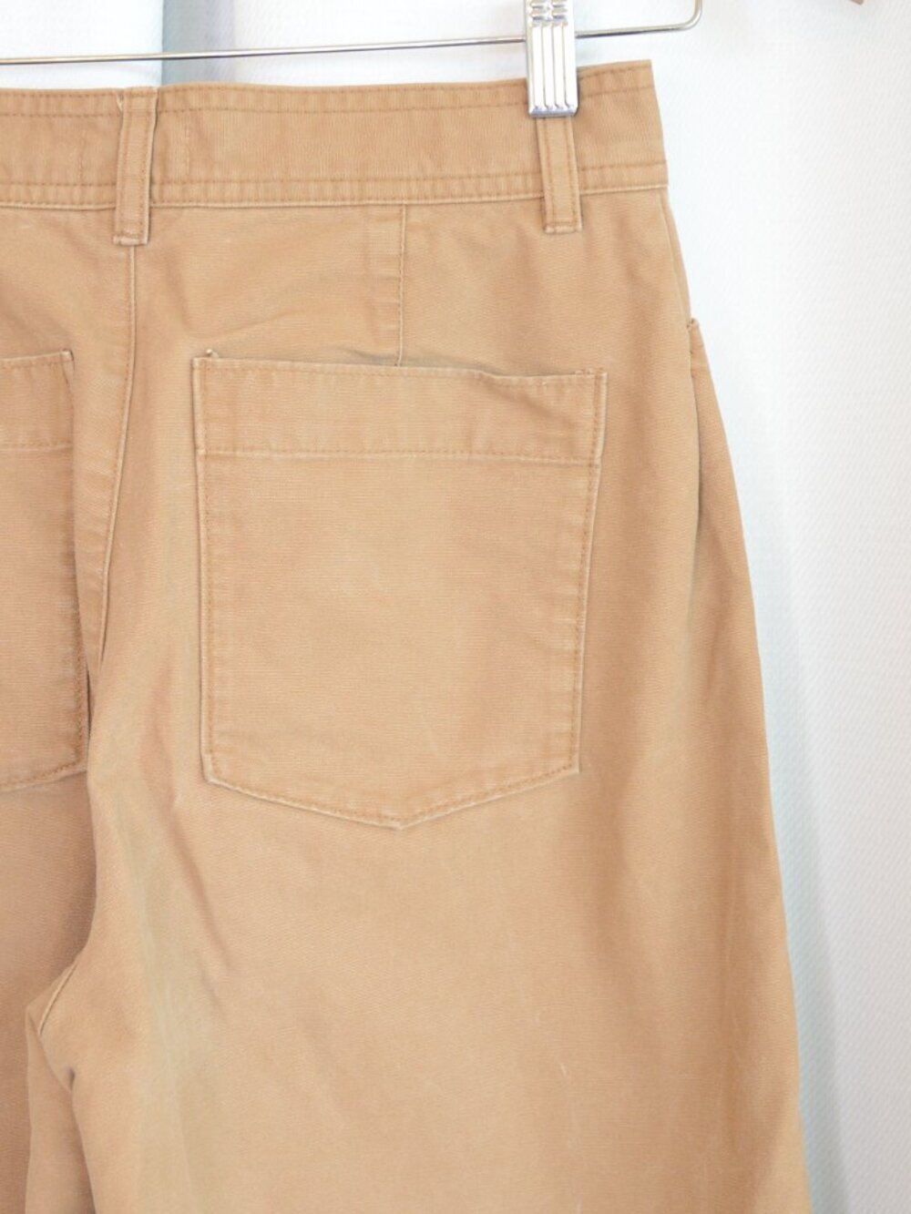Artizia Community Cotton Wide Leg Tan Pants Sz 4 - Picture 8 of 8